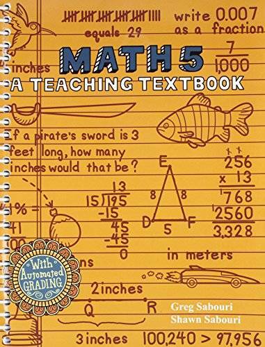 Math teaching textbook and - math, a