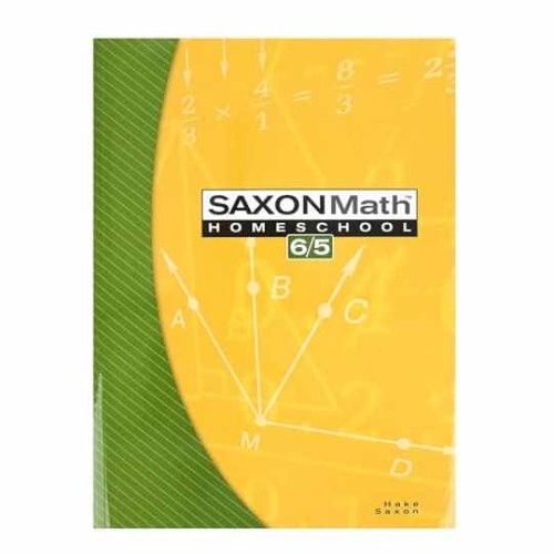 Saxon math homeschool - 6/5:,