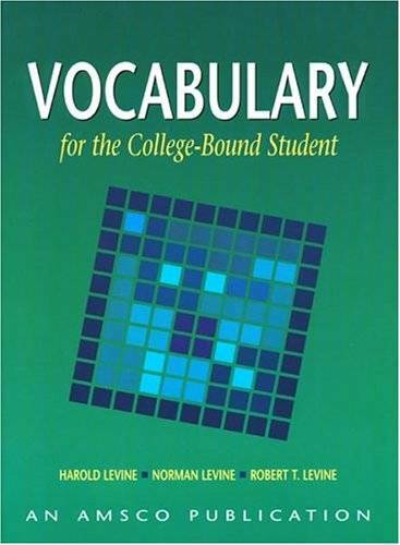 Vocabulary for the college - for,