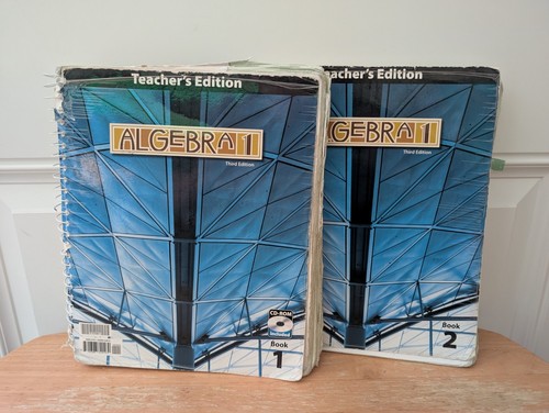Bju algebra teacher s - algebra, teacher's